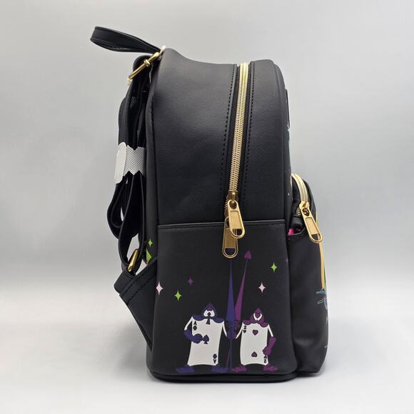 Loungefly Disney Alice In Wonderland Glow-In-The-Dark Characters Mini Backpack main image 6